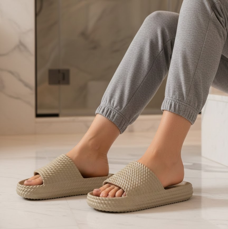 خرید آنلاین دمپایی زنانه پاپا مدل بافتی کد 79